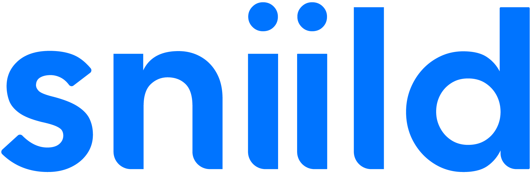 sniild logo fill blue